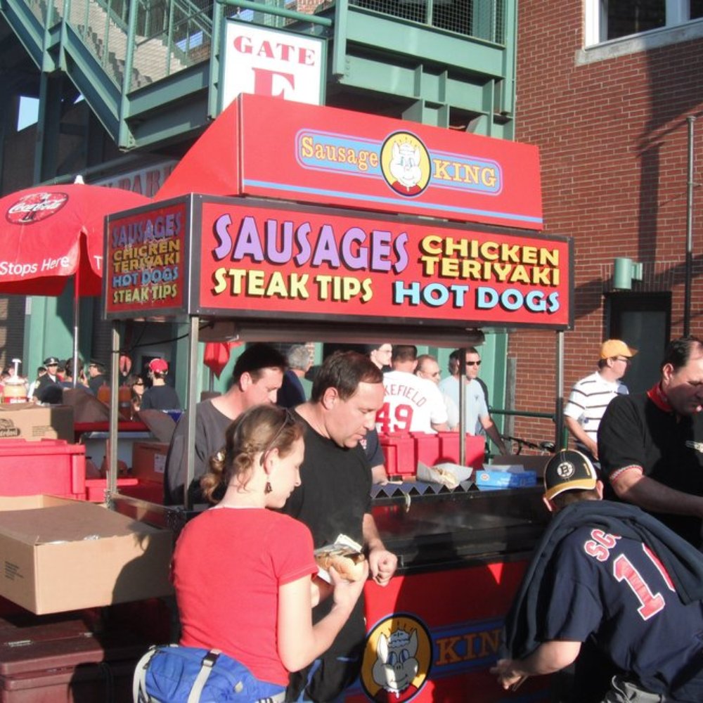 Food Stands Around Fenway Park Boston, MA Yelp