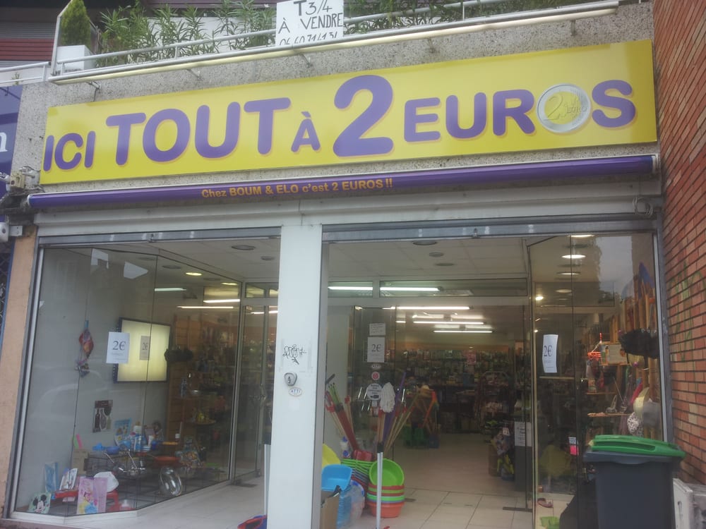 Ici Tout a 2 Euros Discount Store 53 rue du faubourg Bonnefoy, Raynal Bonnefoy, Toulouse Ici Tout a 2 Euros Discount Store 53 rue du faubourg Bonnefoy, Raynal Bonnefoy, Toulouse