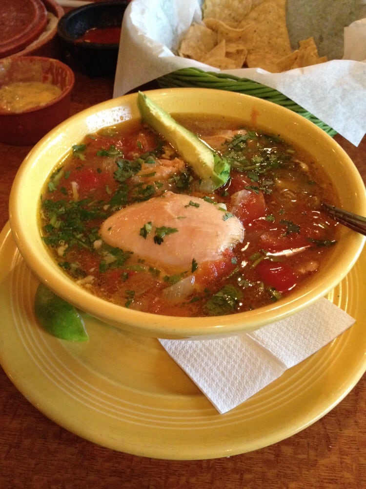las palapas chicken tortilla soup