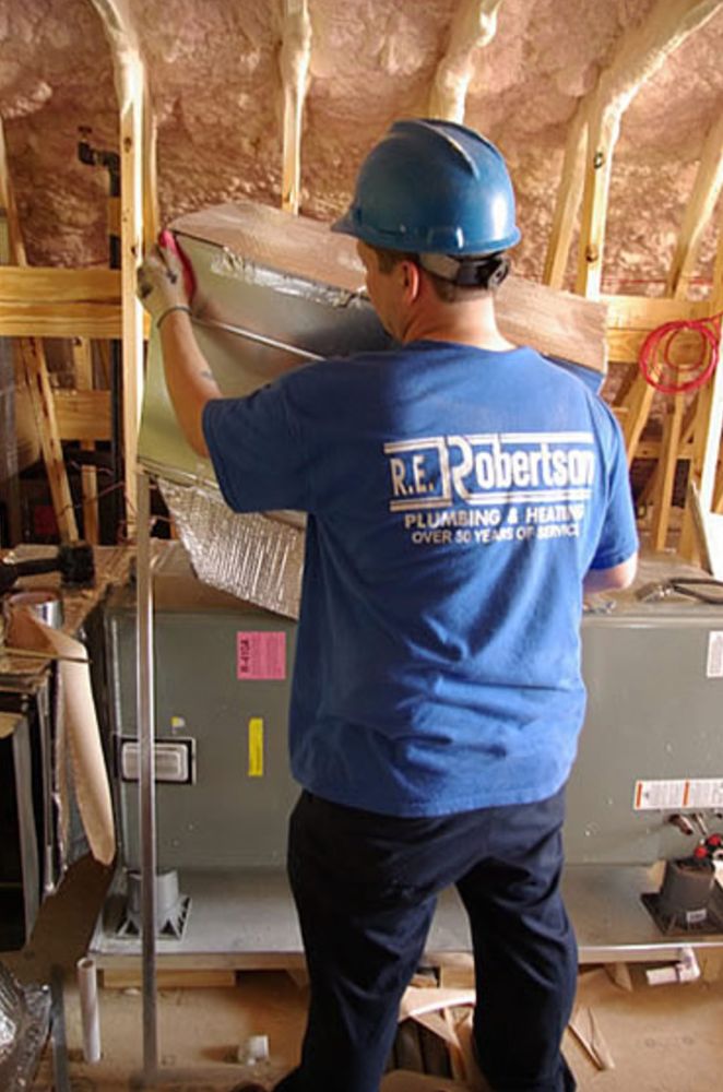 R E Robertson Plumbing and Heating