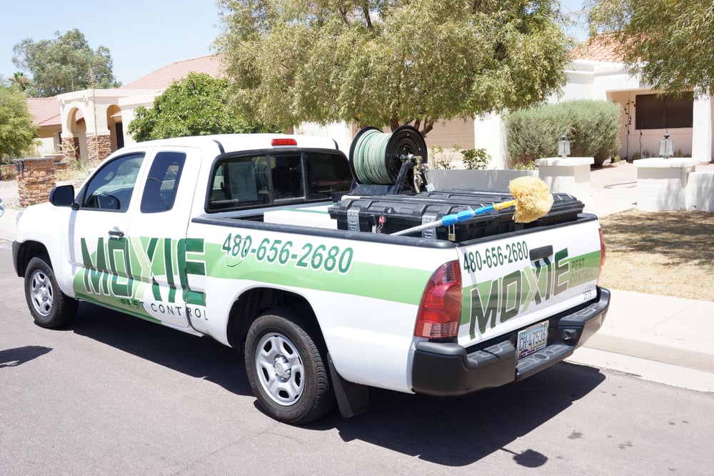Dean S Truck From His Service Today Yelp Photo Of Moxie Pest Control Phoenix Az United States Dean S