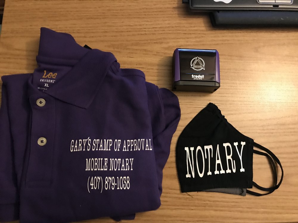 Gary's Stamp of Approval Mobile Notary