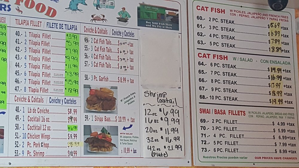 Fort Worth Seafood 16 Photos Specialty Food 4158 E Rosedale St