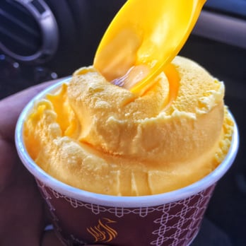saffron and rose ice cream near me