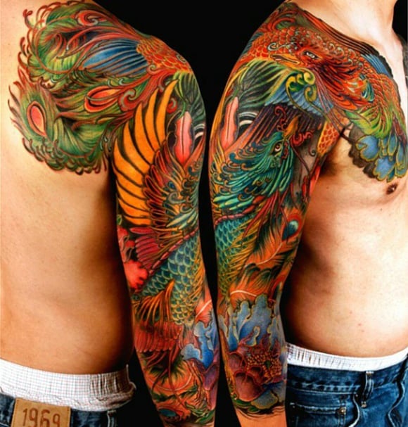 Photo Of My Tattoo Huntington Beach Ca United States Twin Phoenix Full Photo Of My Tattoo Huntington Beach Ca United States Twin Phoenix Full