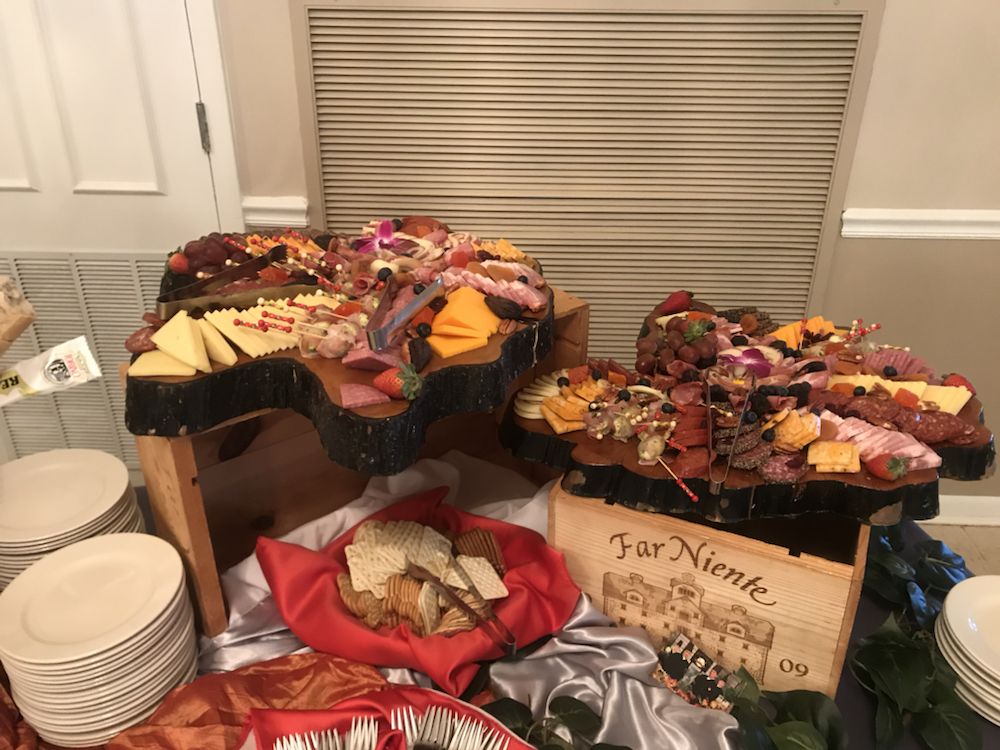 Charceuterie Board With Gourmet Ers And Pita Points Yelp Photo Of Affordable Table Chair Al Palm Harbor Fl United States
