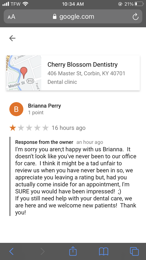 image of business Cherry Blossom Dentistry
