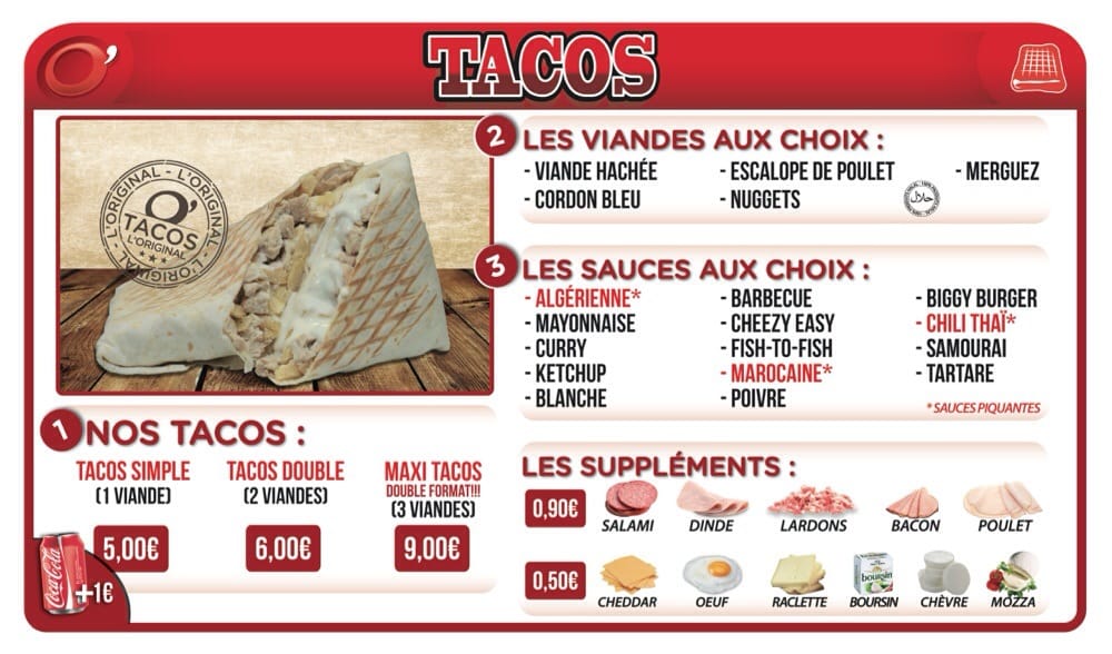 Restaurant O Tacos Bordeaux Restaurant O Tacos Bordeaux