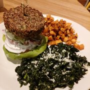 True Food Kitchen Burger inside out quinoa burger - menu - true food kitchen - fairfax True Food Kitchen Burger inside out quinoa burger - menu - true food kitchen - fairfax