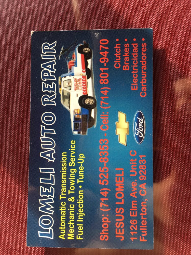 Auto Window Repair Near Me >> Lomeli Auto Repair - Automotive - 1126 East Elm Ave ... Auto Window Repair Near Me >> Lomeli Auto Repair - Automotive - 1126 East Elm Ave ...