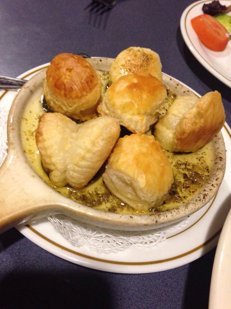 Escargot..with puff pastry...YUM - Yelp