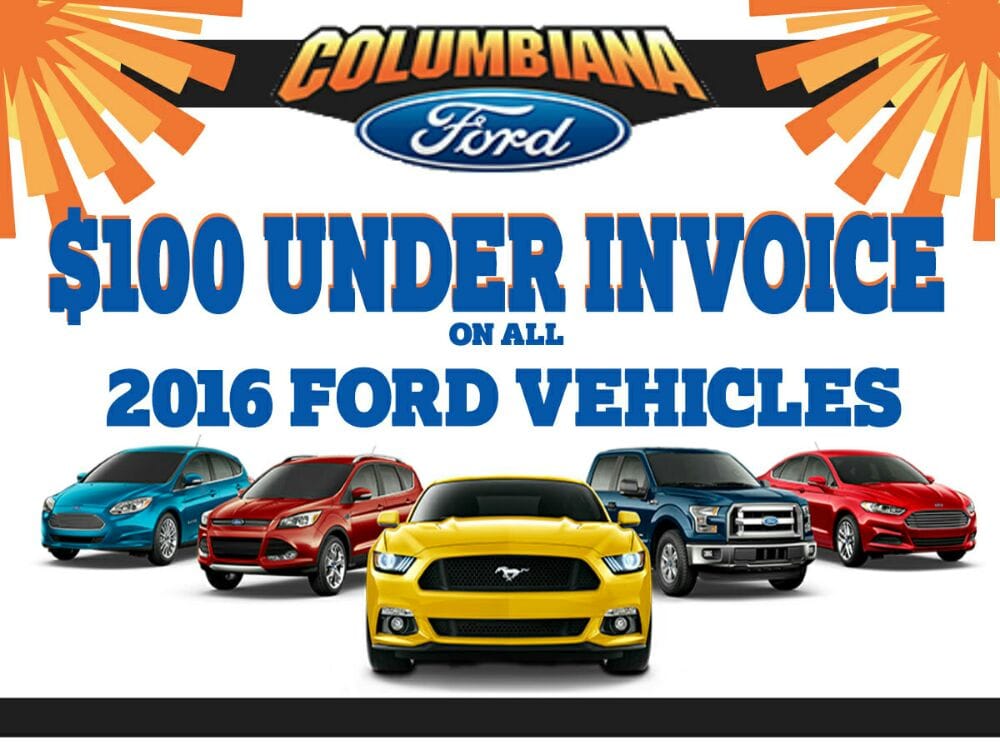 Columbiana Ford Car Dealers 14851 South Ave, Columbiana, OH Phone