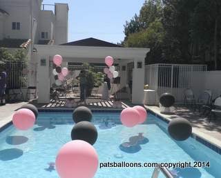 grand balloons pool party