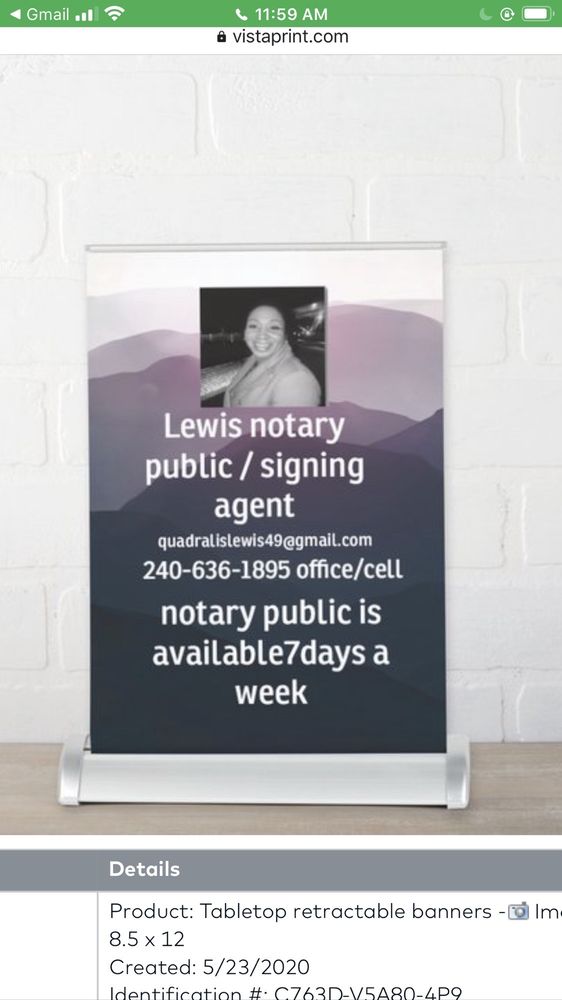Lewis Notary Public Services