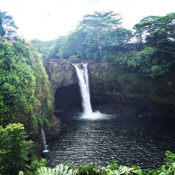 Image result for Rainbow Falls and Kaumana Caves