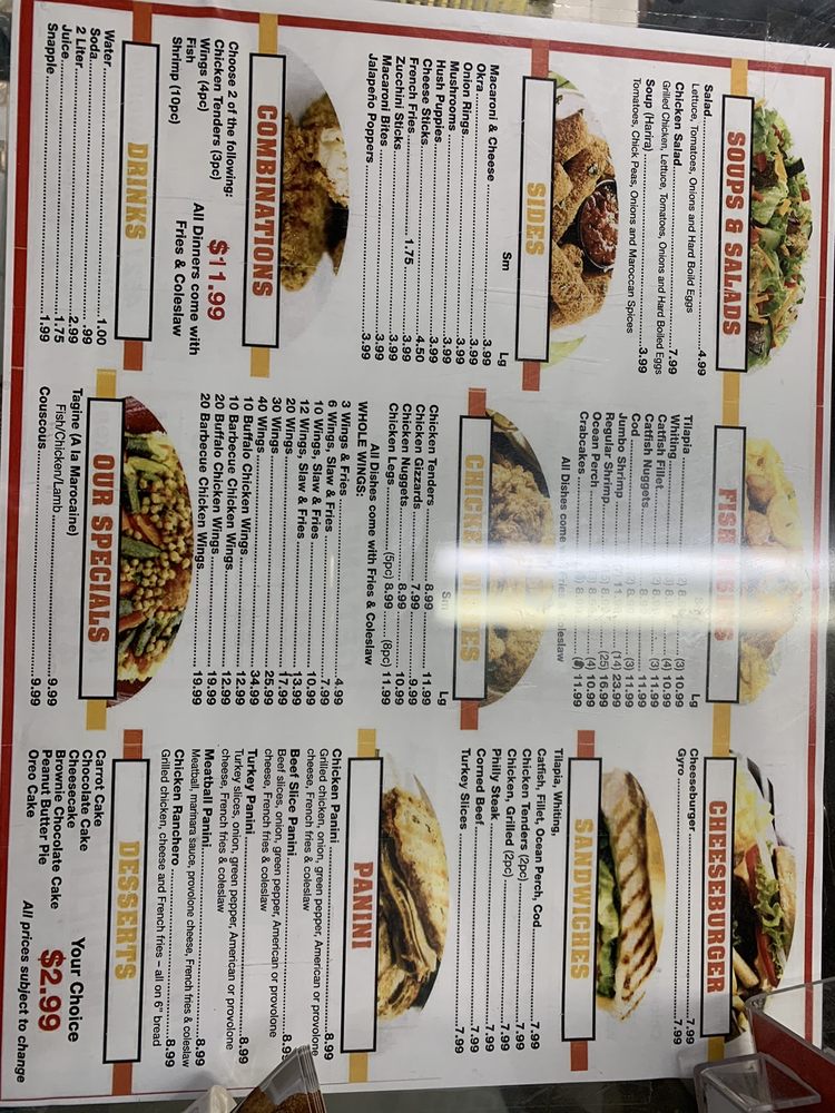 K & T's Fish and Chicken