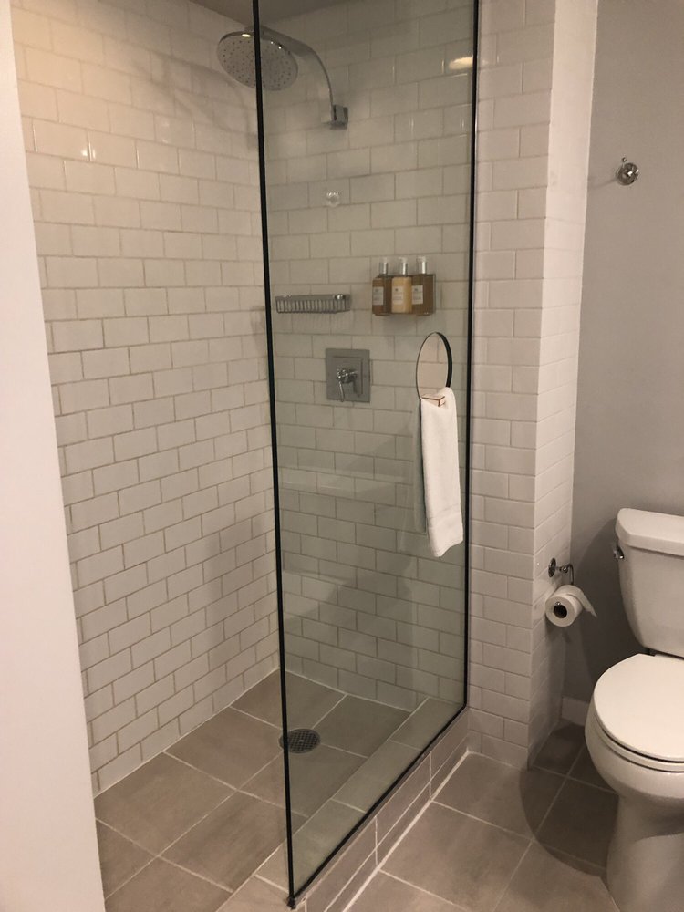 No Shower Door So Just Be Cautious Of How Much Water Will On The Photo Of Hotel Republic San Go Autograph Collection Ca United