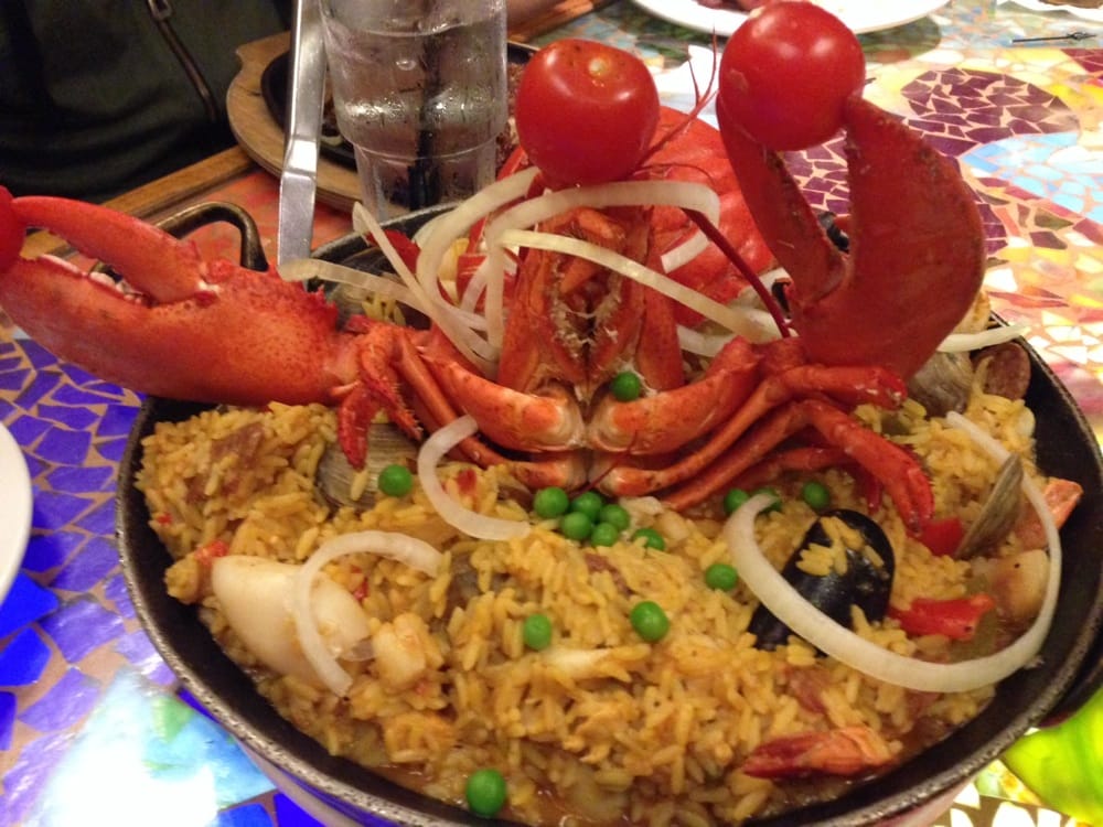 cuban seafood paella