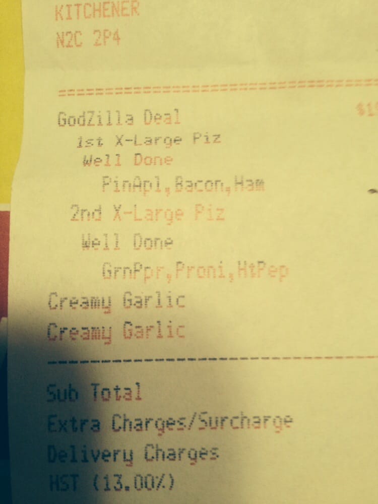 Twice the Deal Pizza