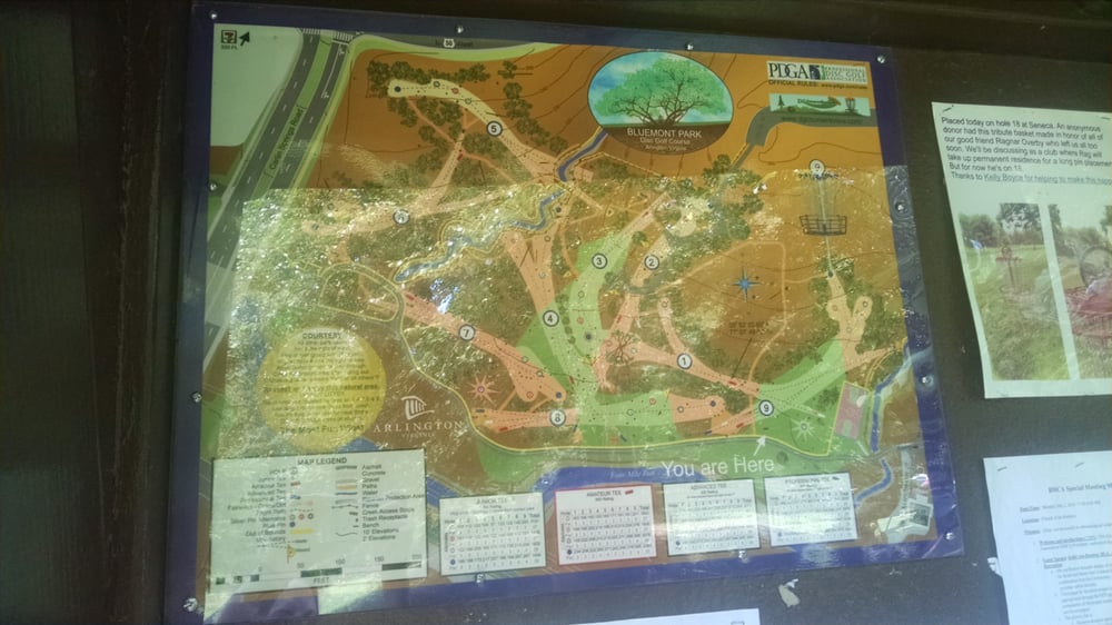 Bluemont Park Disc Golf Course