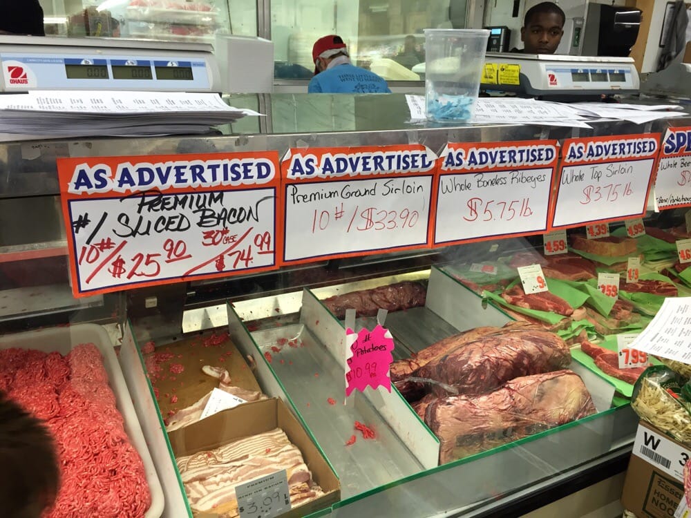 Meat market is crazy crowded. - Yelp