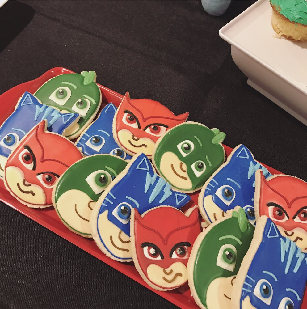 Pj Masks cookies they made for my sons birthday. A hit! Yelp