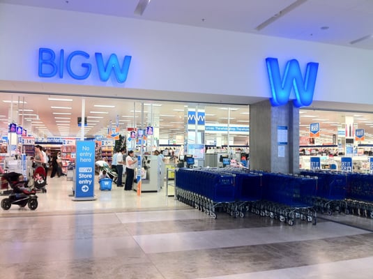 big w department stores