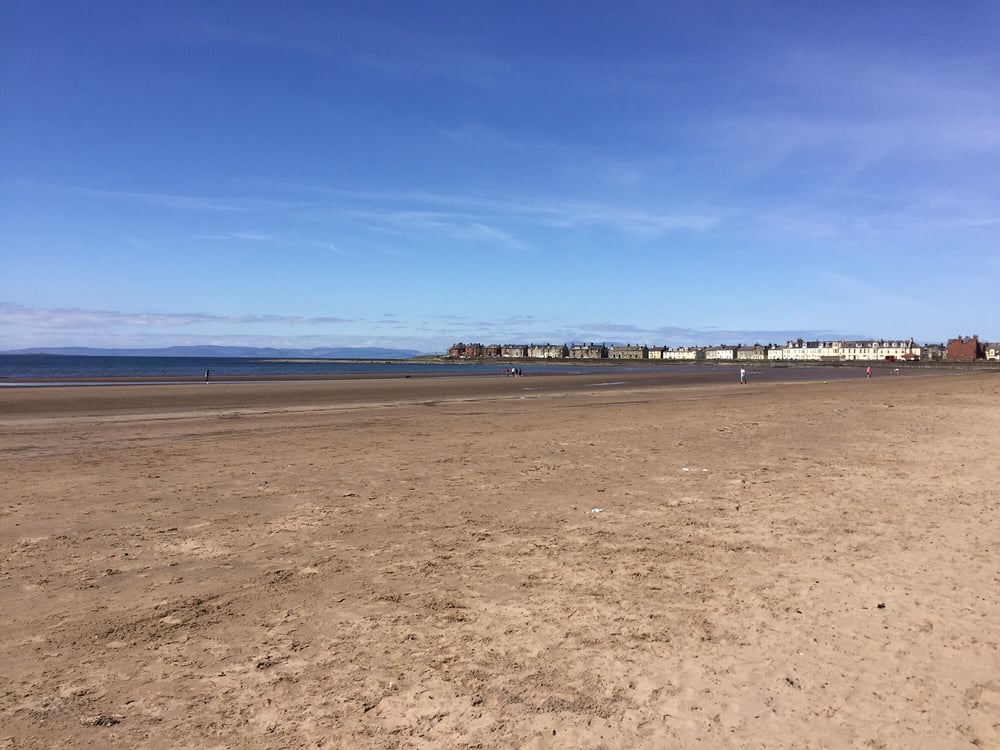 Troon South Beach Beaches South Beach Esplanade, Troon, South