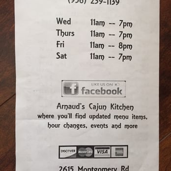 Arnaud S Cajun Kitchen Montgomery Huntsville Tx Arnaud S Cajun Kitchen Montgomery Huntsville Tx