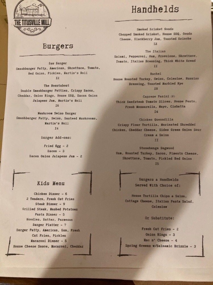 The Tittusville Mill