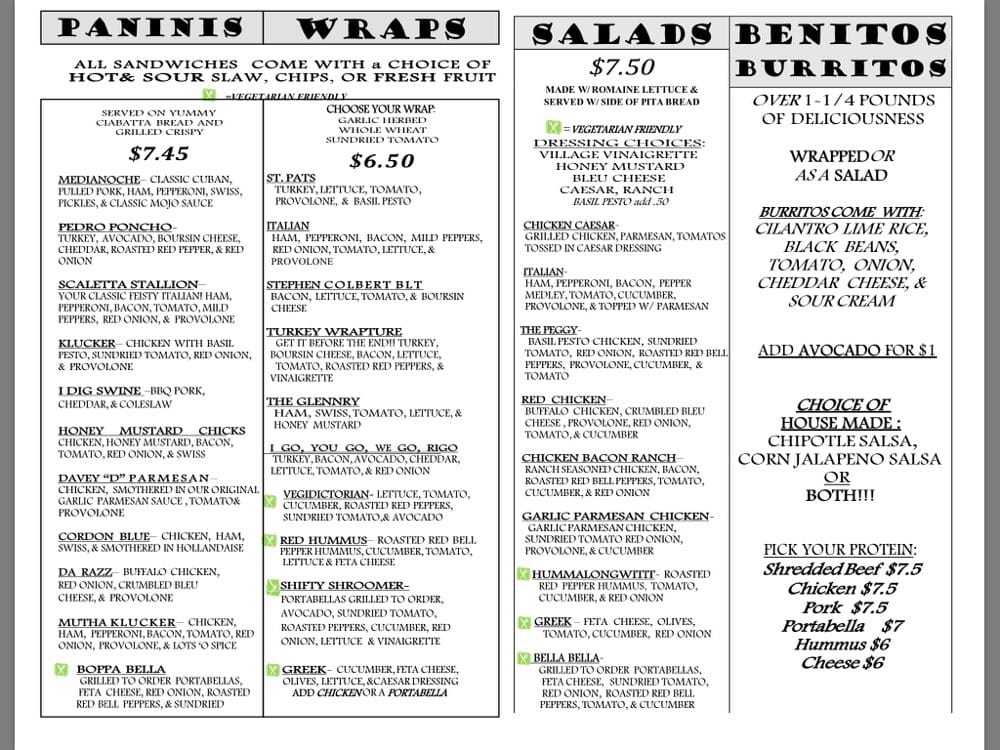 Village Street Cafe Cambria City Village Street Cafe Cambria City