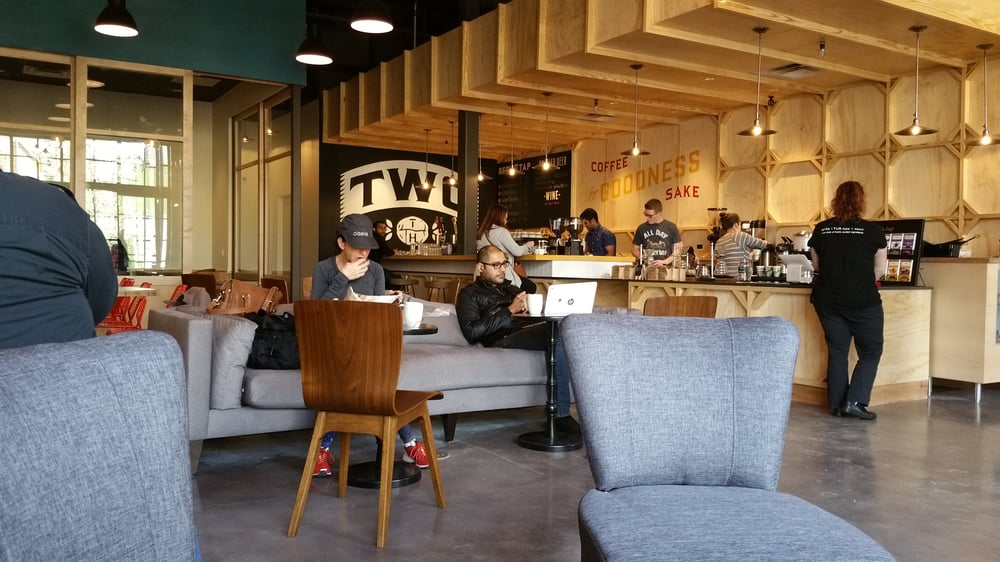 Comfortable and very good coffee. Yelp