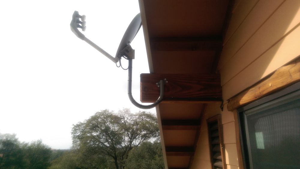 Custom Under Eave Mount Yelp Photo Of Sierra Satellite Sonora Ca United States Custom Under Eave