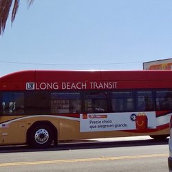 Long Beach Transit Line 173 Public Transportation 1963 E Photo Of Long Beach Transit Line 173 Ca United States
