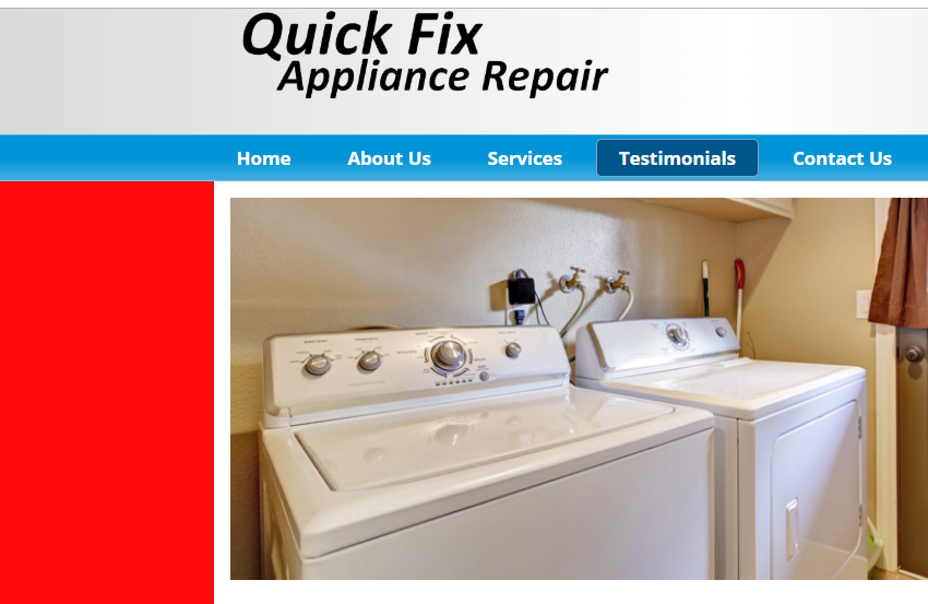 Quick Fix Appliance Repair