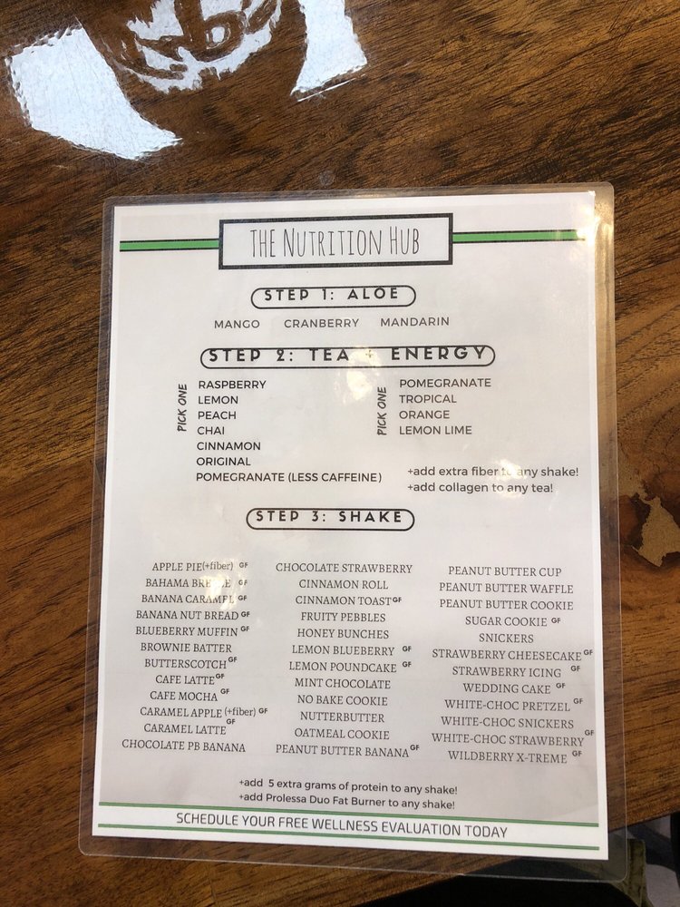 The Nutrition Hub Juice Bars & Smoothies 1203 S Caraway Rd