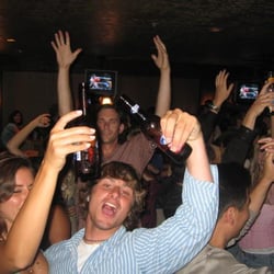 Blue Chalk Cafe - Palo Alto, CA, United States. dancing to Namaste