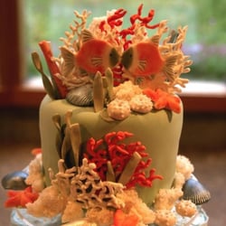 Snazzycakes Bakeries 3939 N Marine Dr North Portland Photo Of Snazzycakes Portland Or United States My Aquarium Cake Topper