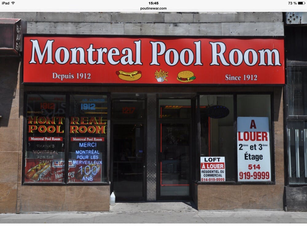 Montreal Pool Room 72 photos & 52 avis Cuisine réconfort 1200
