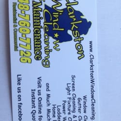 Clarkston Window Cleaning - Window Washing - 5886 S Main St, Clarkston