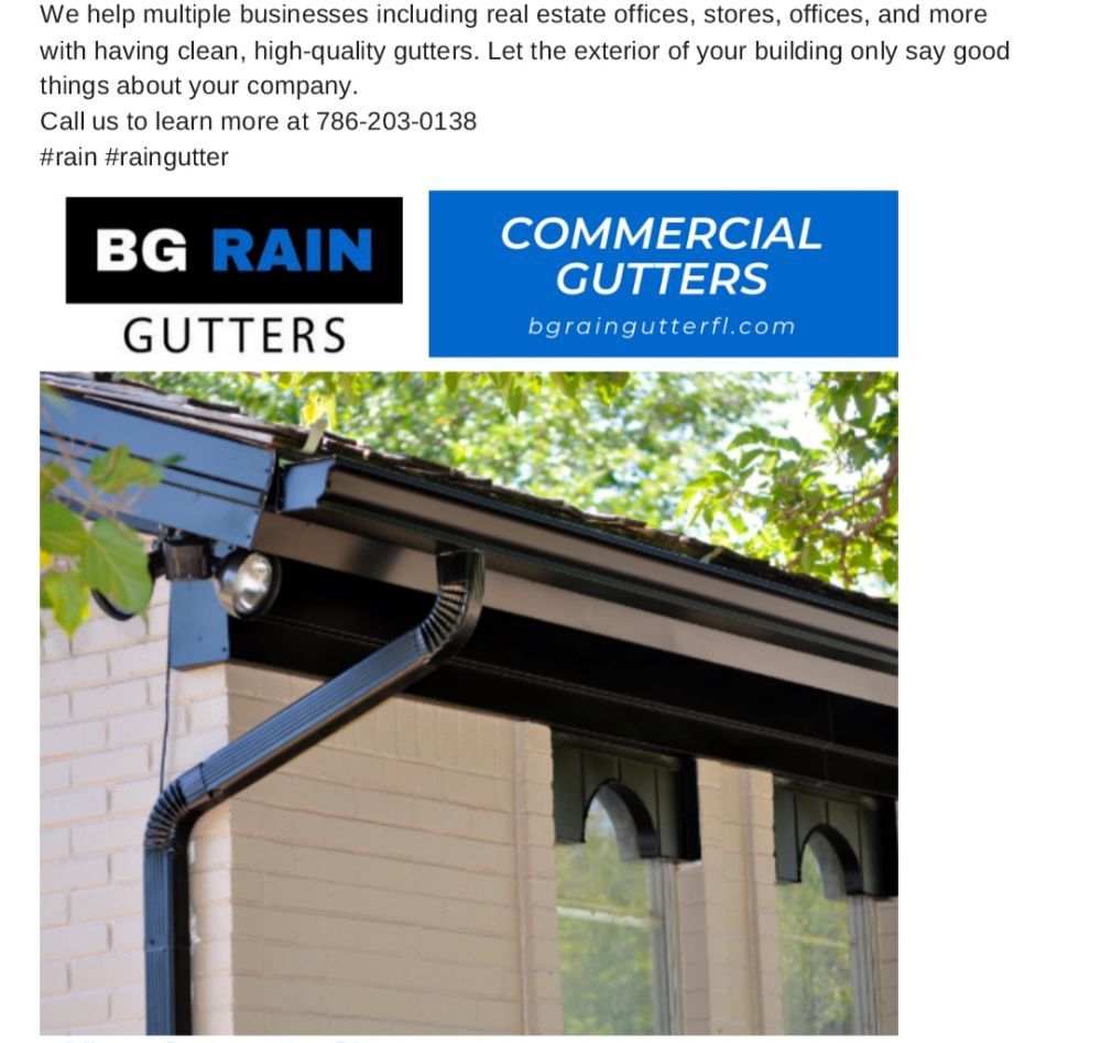 BG Rain Gutter