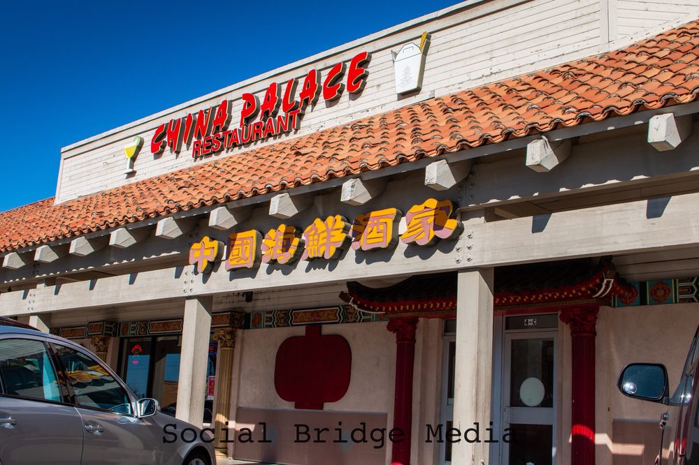 outside of china palace restaurant. free photo shoots, limitations
