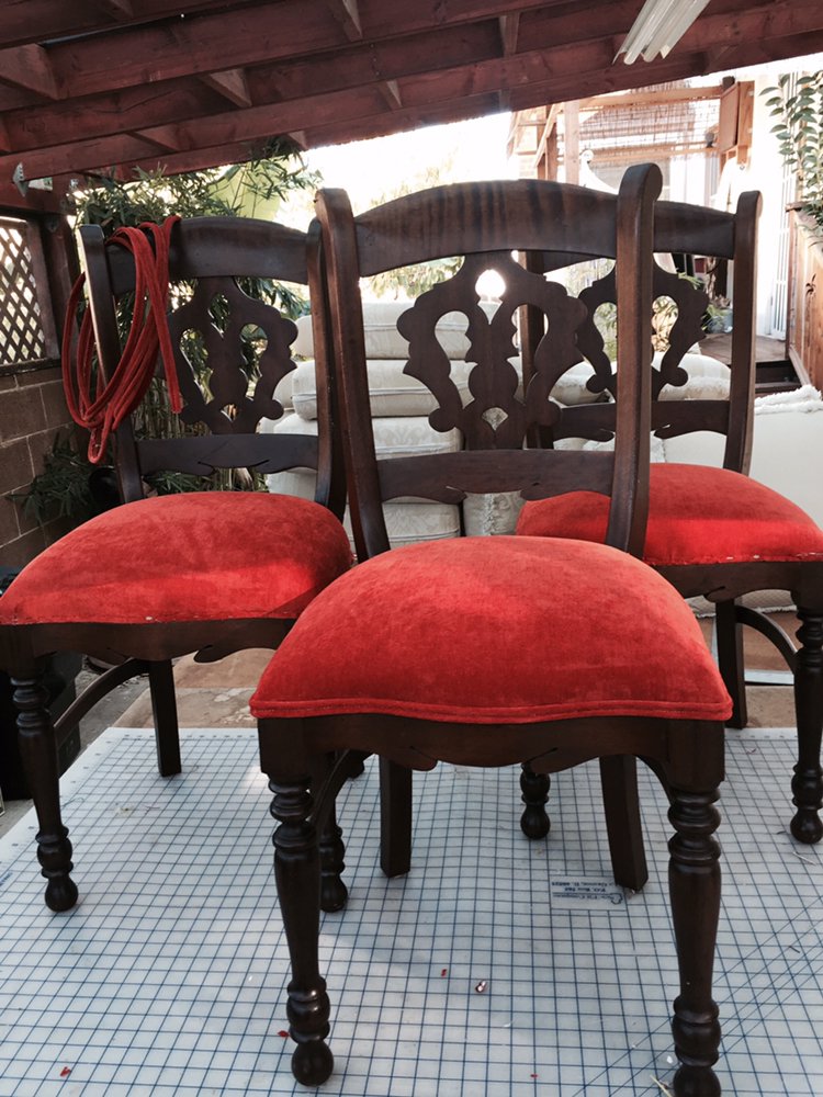 Re Foam And Reupholstered Dining Room Chair Cleaning