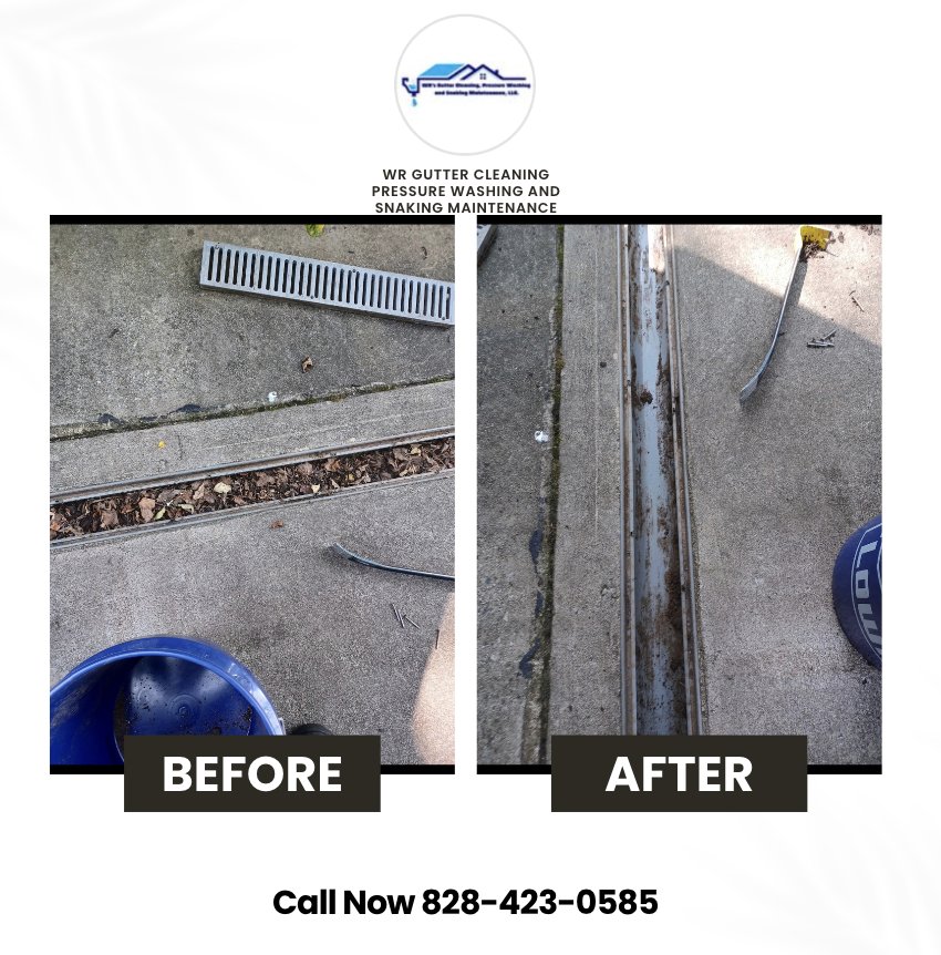 WR Gutter Cleaning Pressure Washing and Snaking Maintenance