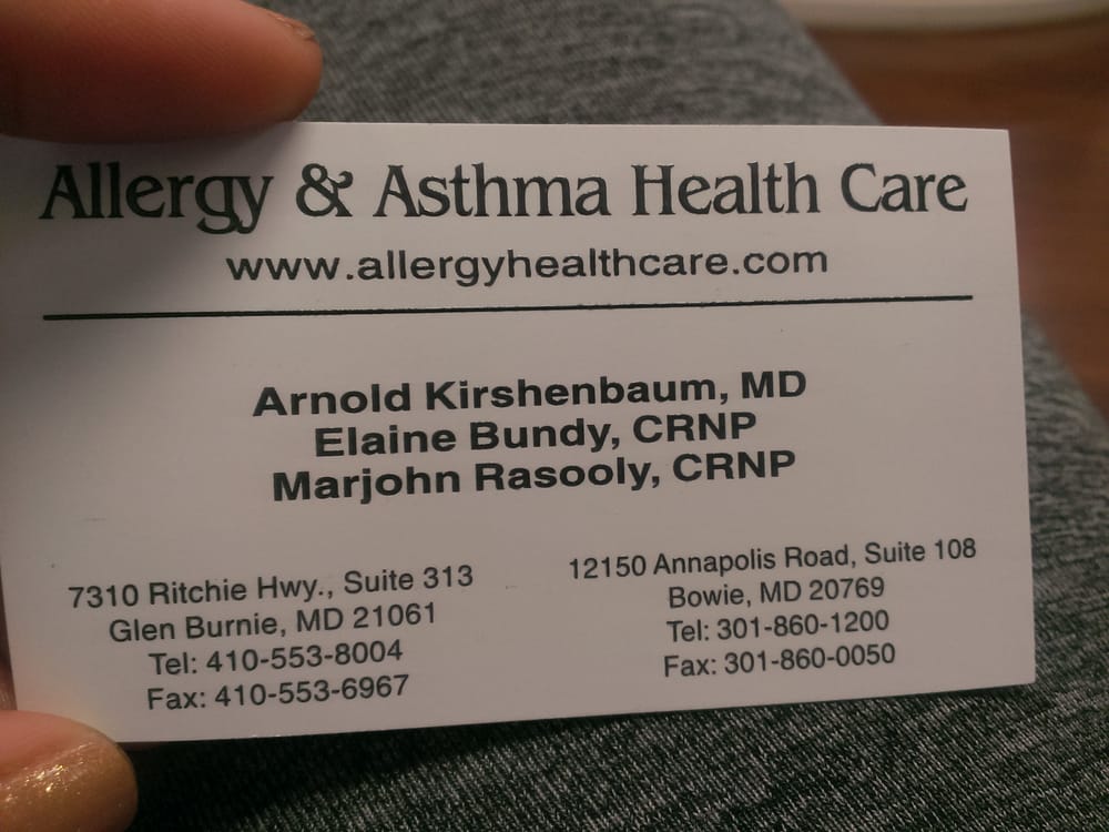 image of business Allergy Health Care