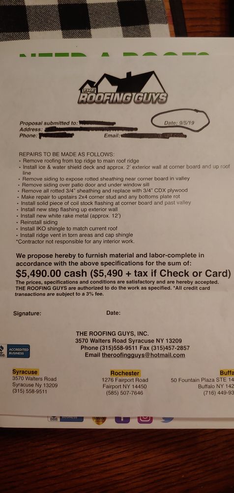 image of business The Roofing Guys