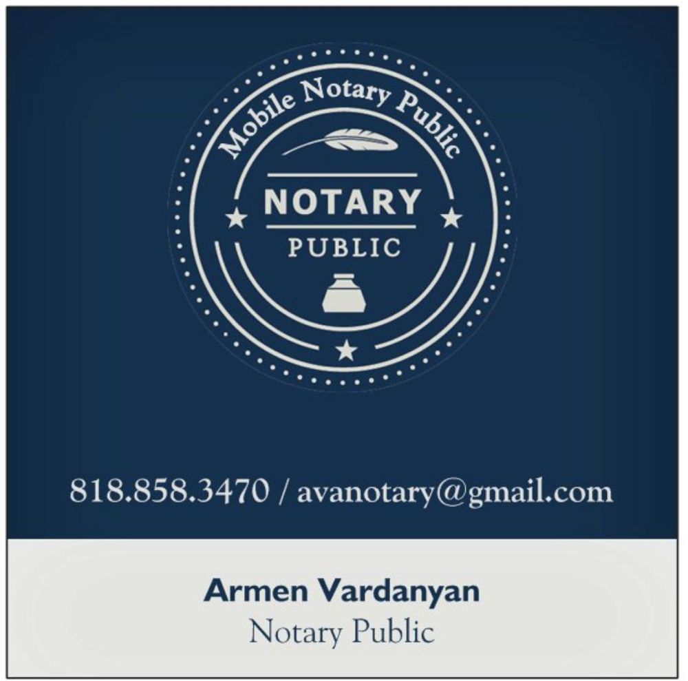 AVA Traveling Notary Services