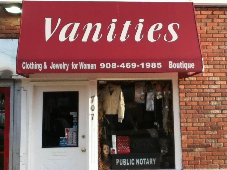 Vanities Boutique Shopping 707 Jersey Ave, Elizabeth, NJ Phone