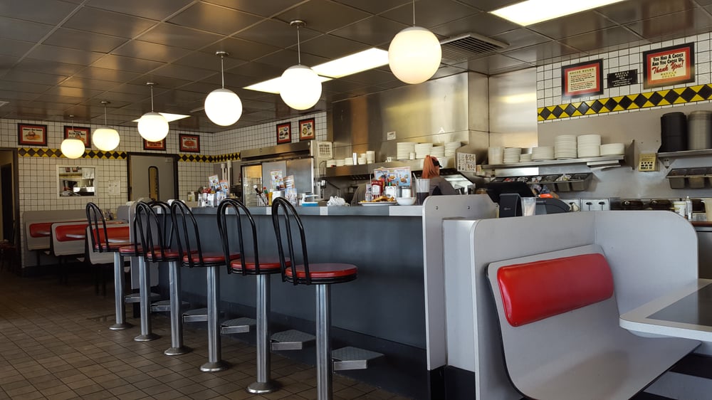 Diner interior. - Yelp