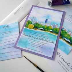 starglow studios designer invitations cards stationery 4n637